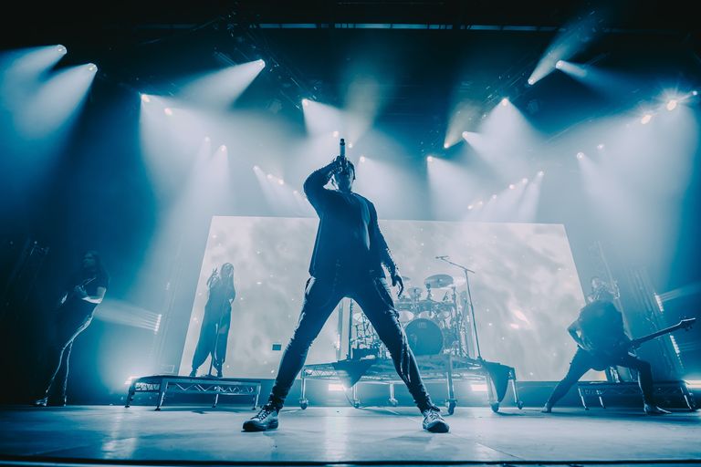 Tesseract performing live at AEC Theatre in Adelaide